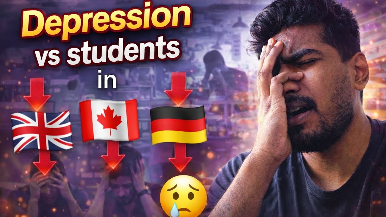 Why Students are Struggling Abroad| depression is the cause| detailed malayalam vlog uk Canada 🇩🇪