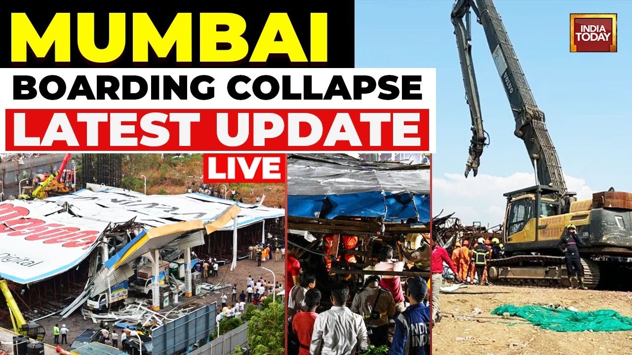 Mumbai Hoarding Collapse Latest LIVE Updates: 2 More Bodies Located Under Debris At Collapse Site