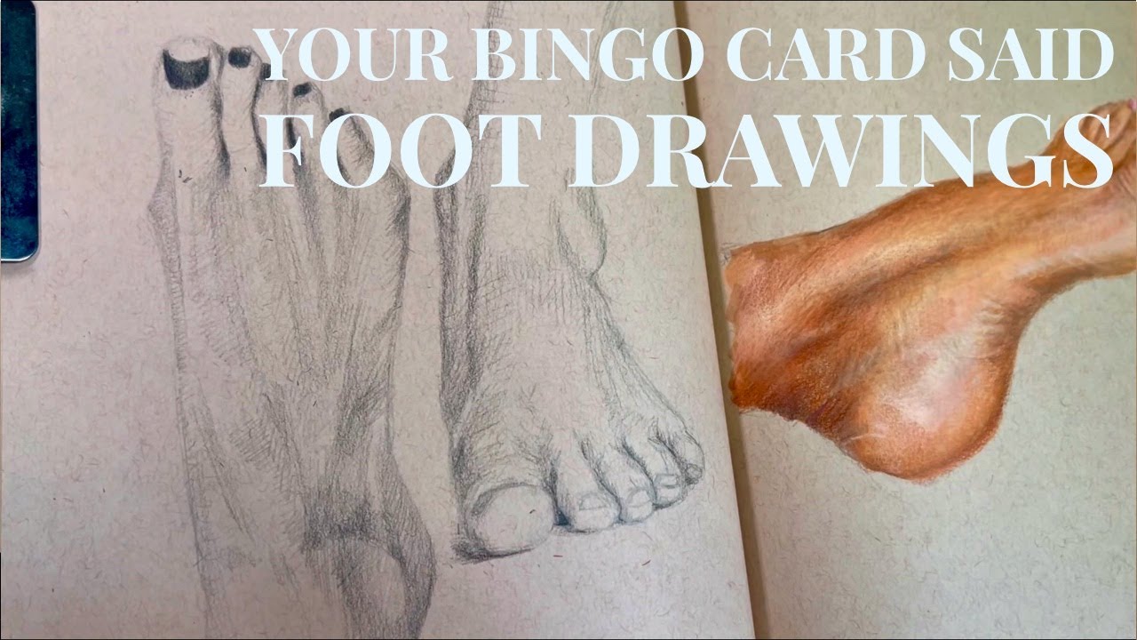 How to Draw, Shade, and Color Realistic Feet