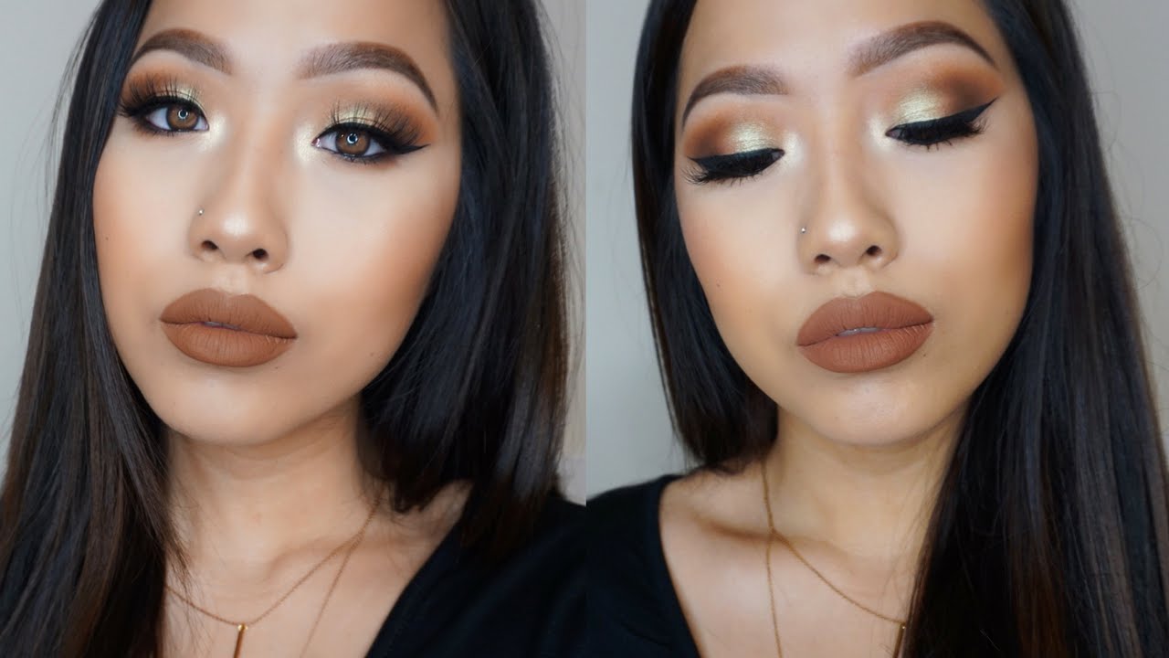 Fall Duochrome Eyes | Kylie Brown Sugar Lip Kit