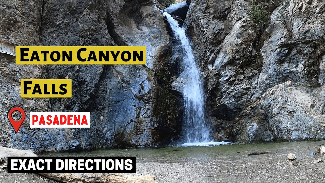 Hiking Guide, Eaton Canyon Falls Waterfall, Pasadena, CA. Directions, Maps, Parking