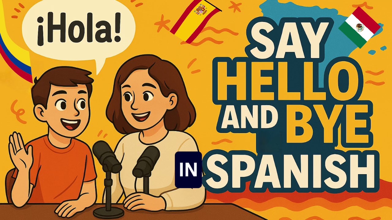 Say hello in Spanish - Di Hola en Español