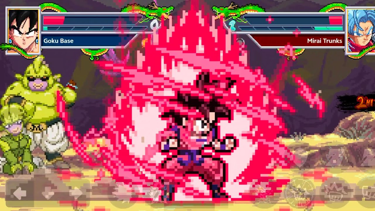 Dragon ball Z ( Legend Z 3) Goku let go 