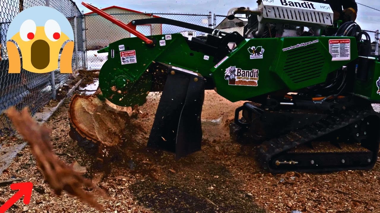 BANDIT SG-40 STUMP GRINDER REVIEW