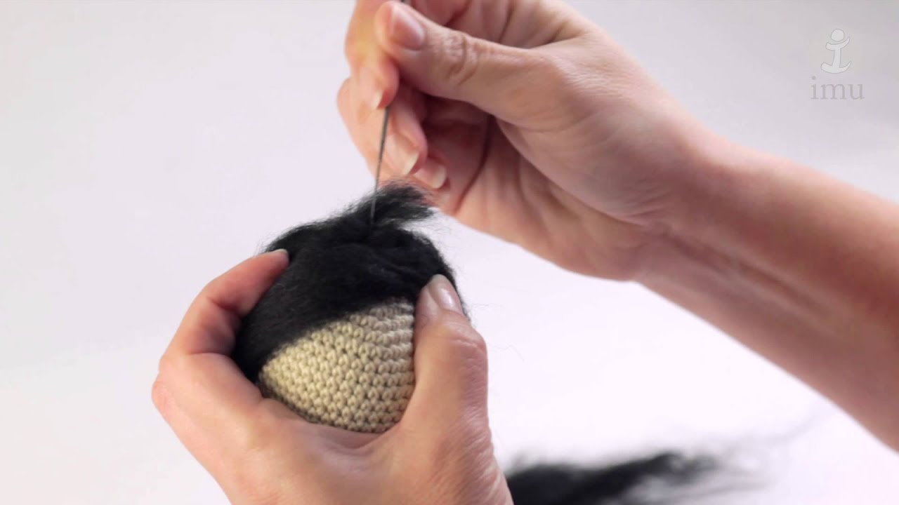 Pelo afieltrado - Needle felting hair