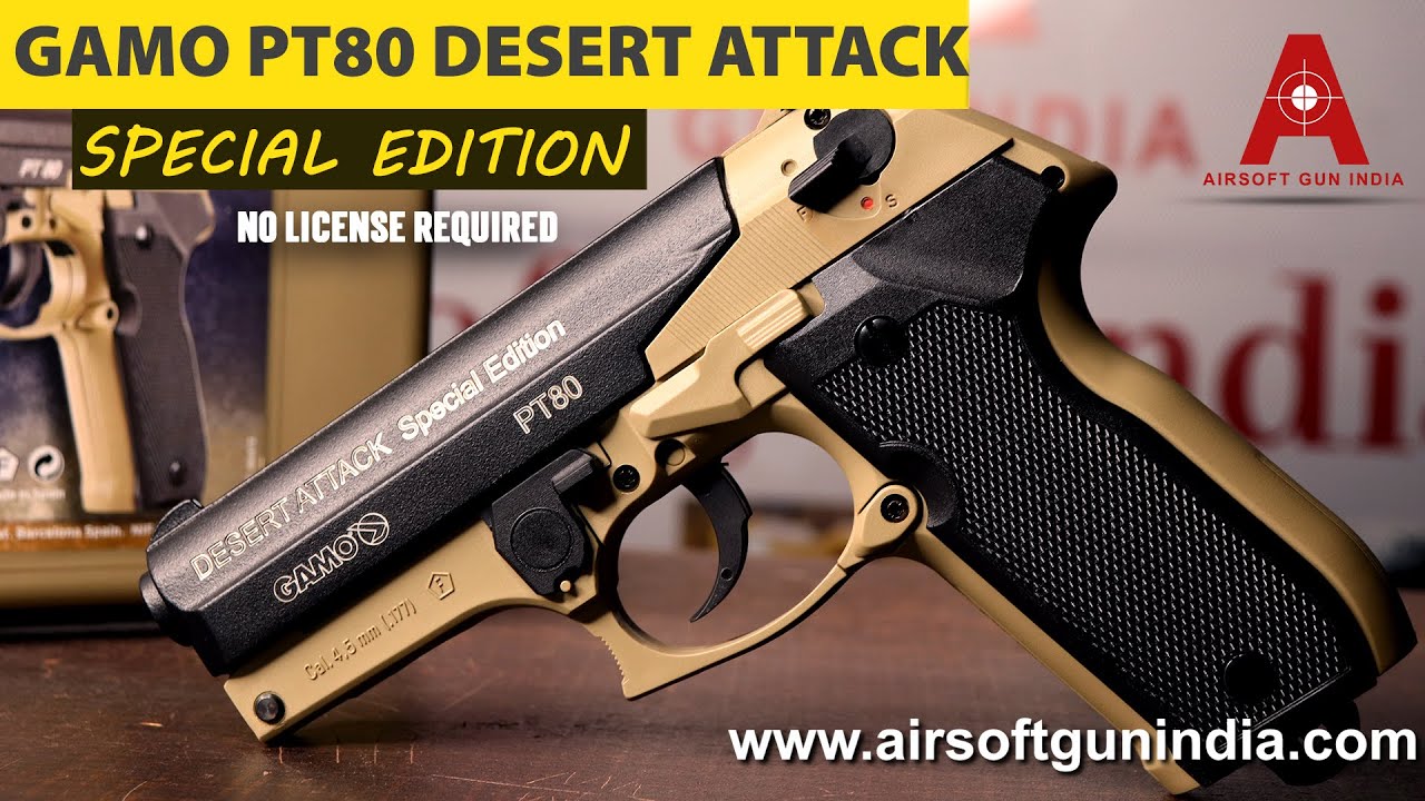 Gamo pt80 Desert Attack special edition Made in Spain