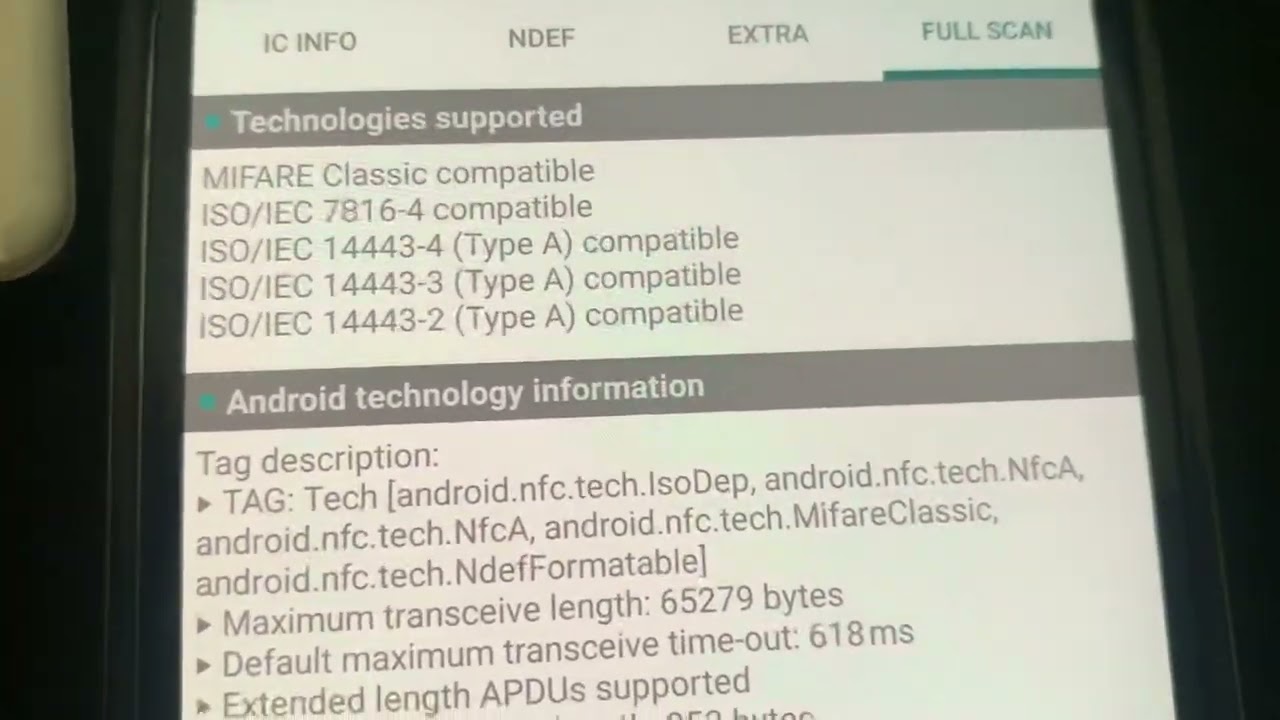 EMV NFC Dual interface