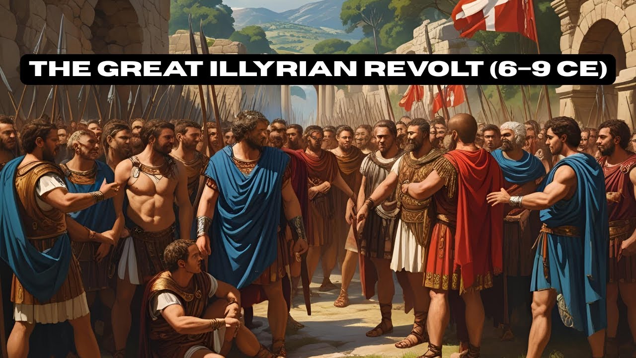The Great Illyrian Revolt 6&ndash;9 CE Resistance Against Rome Under Augustus
