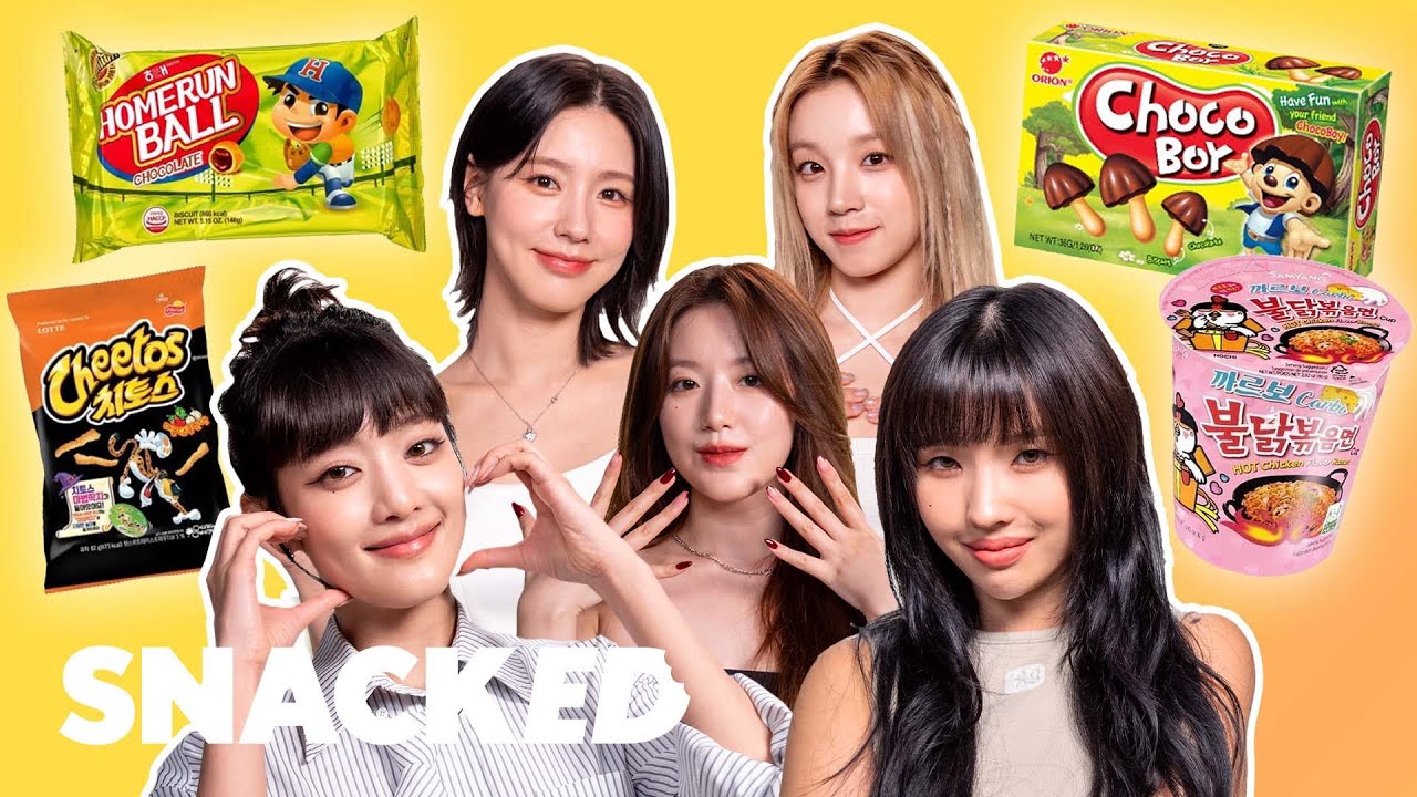 (G)I-DLE Break Down Their Favorite Snacks | Snacked