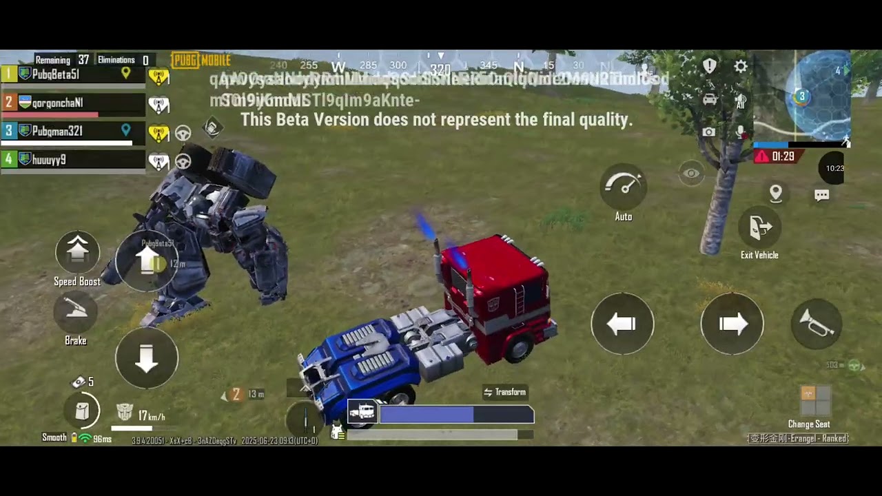 3.9 Update Me Transformers Se Fight |Gameplay New Event  Feautures Betapubg