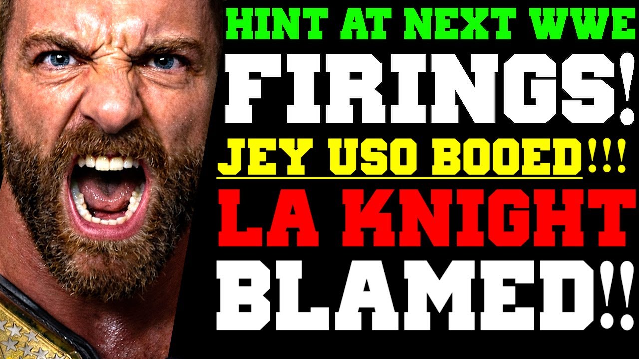 WWE News! Star DROPS Hint About WWE Releases | LA Knight Blamed for Mistake | Jey Uso Booed