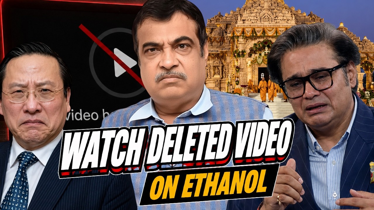 NITIN GADKARI DELETED THIS ETHANOL VIDEO? 🤯CHINA THREATENS INDIA? & GULLU CRIES