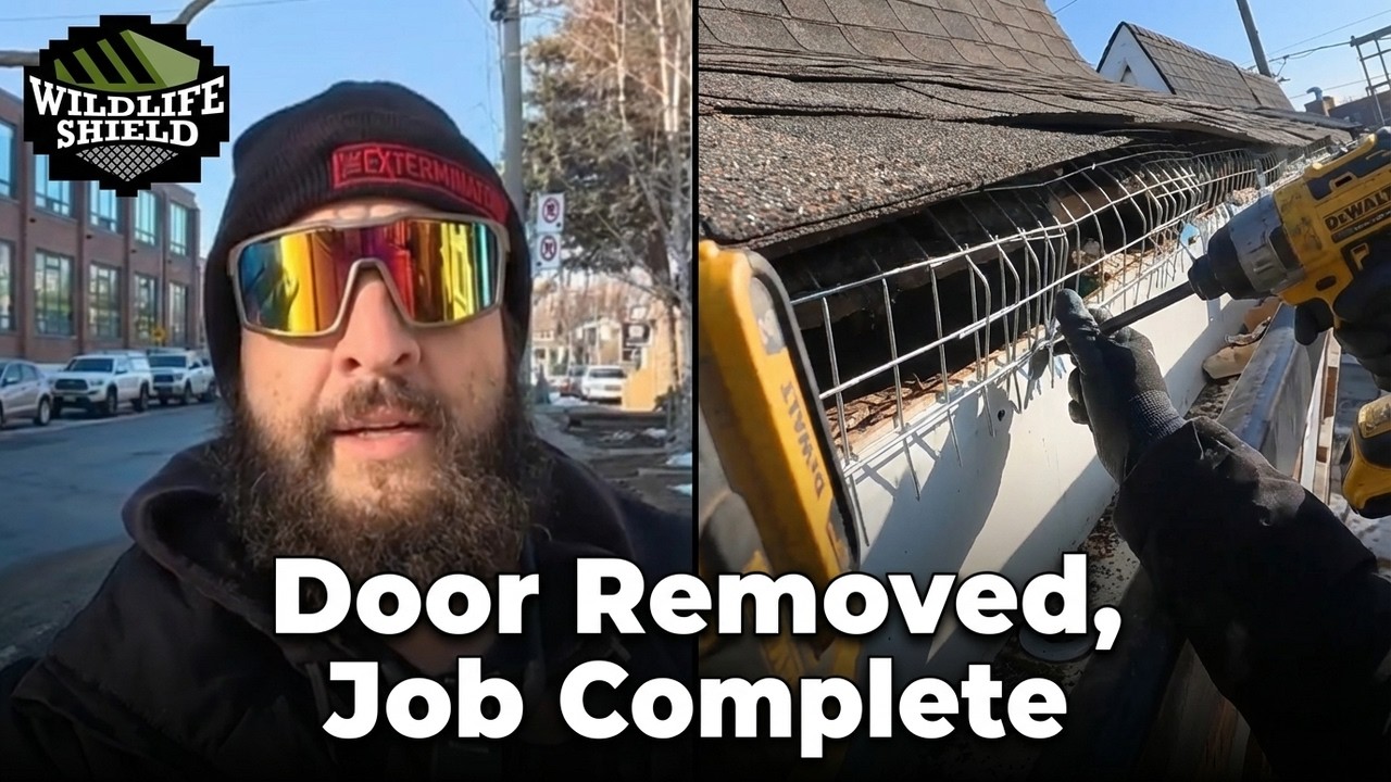 Squirrel Exclusion Follow-Up &ndash; Door Removal Complete (Toronto)