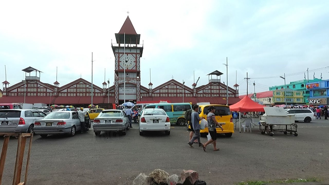 Walking Guyana Streets, Georgetown , The Food Basket