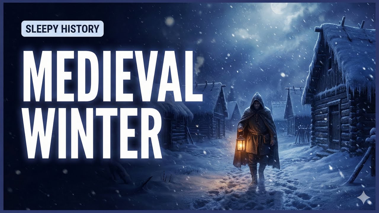 SURVIVING MEDIEVAL WINTER | Sleepy History Story