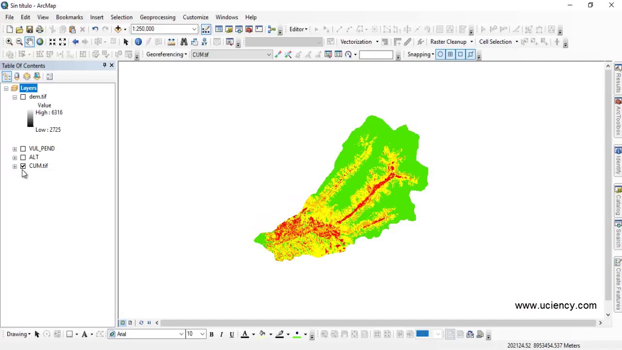 ArcGIS Avanzado - Módulo IV   Sesión II   Mapa de Vulnerabilidad y Riesgos