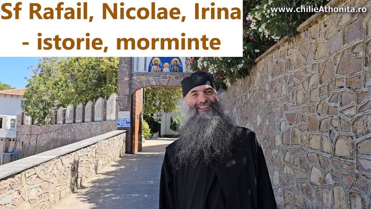 Sf. Rafail, Nicolae și Irina: Istorie, morminte - p. Pimen Vlad