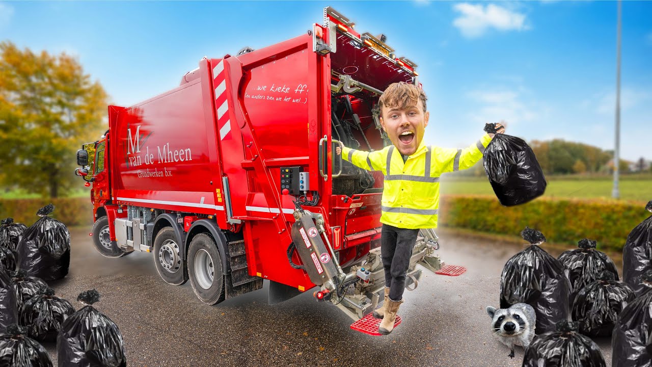 IK WERKTE EEN DAG ALS VUILNISMAN!