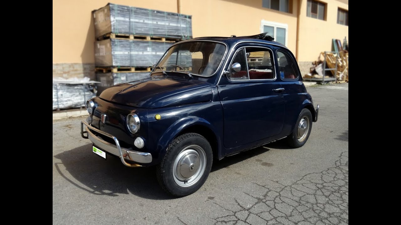 FIAT 500L BLU SCURO (1971) CONSERVATA NON RESTAURATA