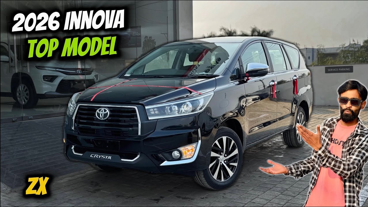 The Real King👑- 2026 New Toyota Innova Crysta Zx Top Model Detailed Review 