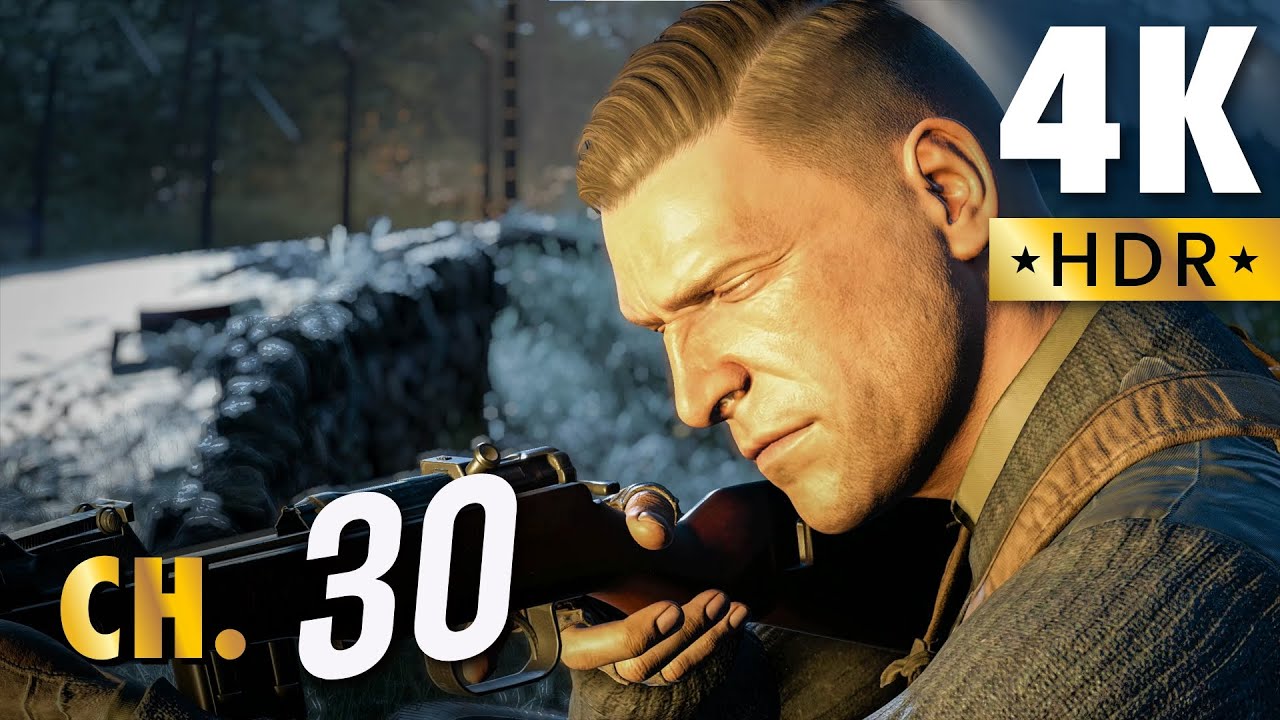 Sniper Elite 5 - [4K/60fps HDR] (100%, Authentic, Platinum) Part 30 - Remaining Trophies & Platinum