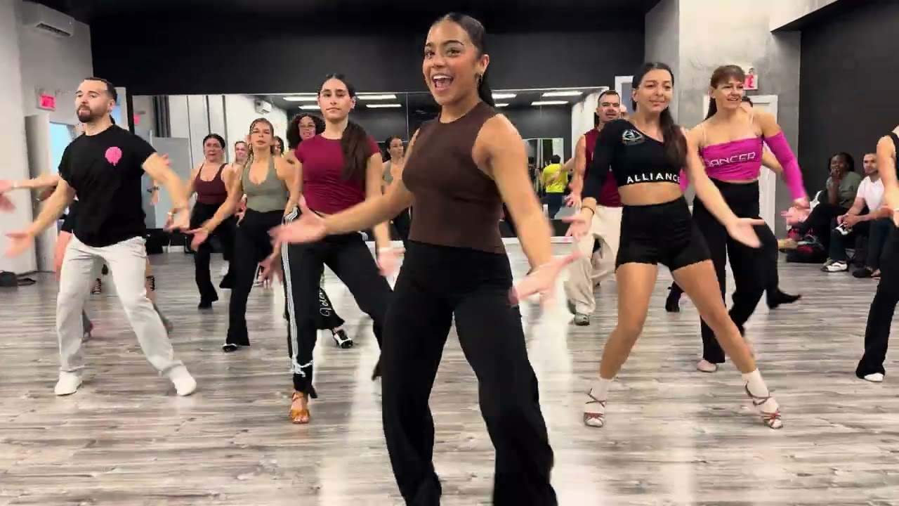 Yolieth Barragan (Salsa Fusion Demo) (1) at the Alliance 5th Anniversary Night on Aug 30th 2025