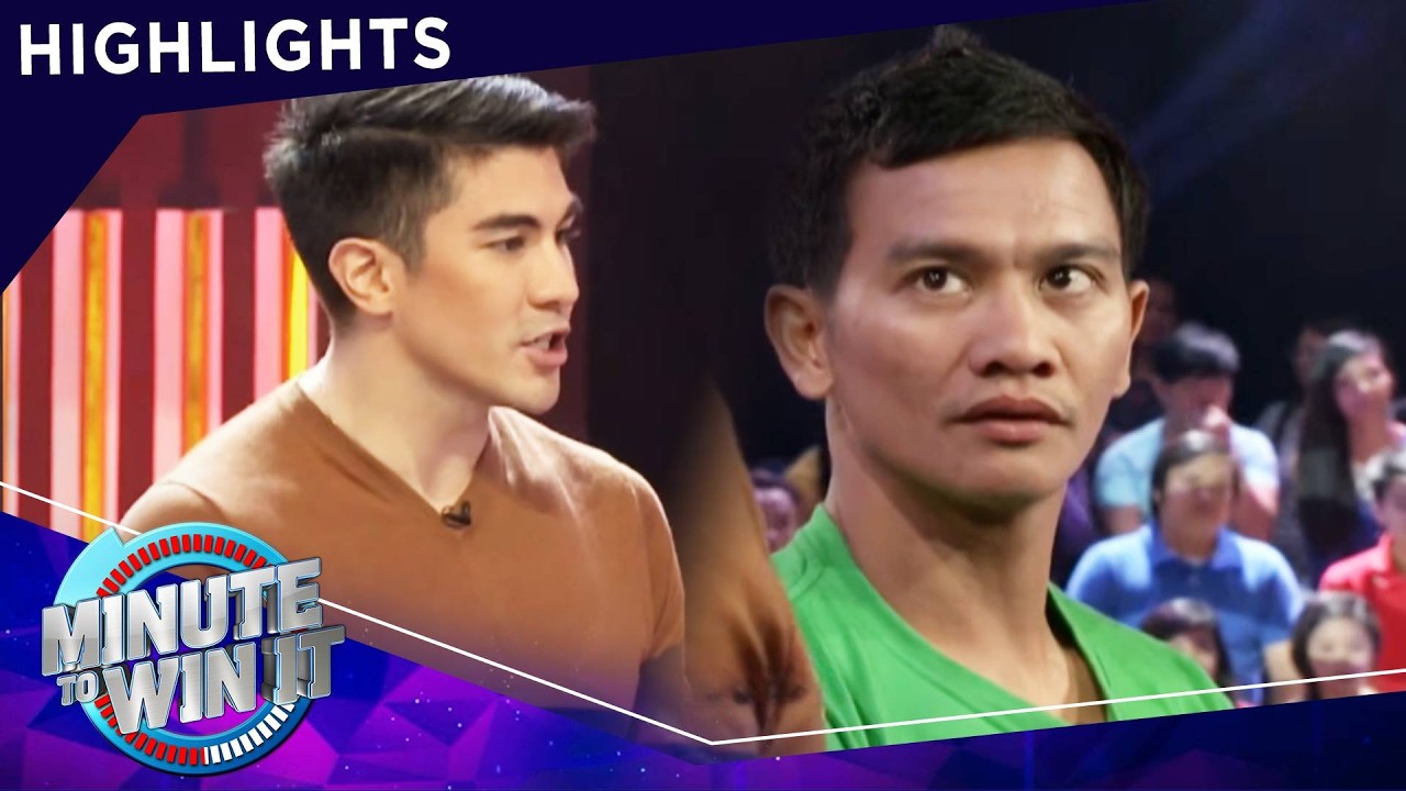 Chieffy Caligdong loses all his lives in the P500,000 challenge | Whipper Snapper | Minute To Win It
