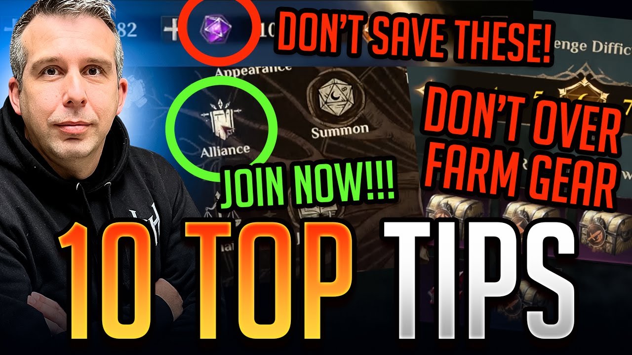 10 TOP TIPS! DONT MAKE THESE MISTAKES! | Dragonheir: Silent Gods