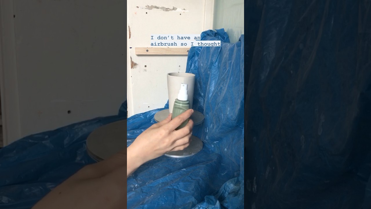 airbrush with no airbrush? 