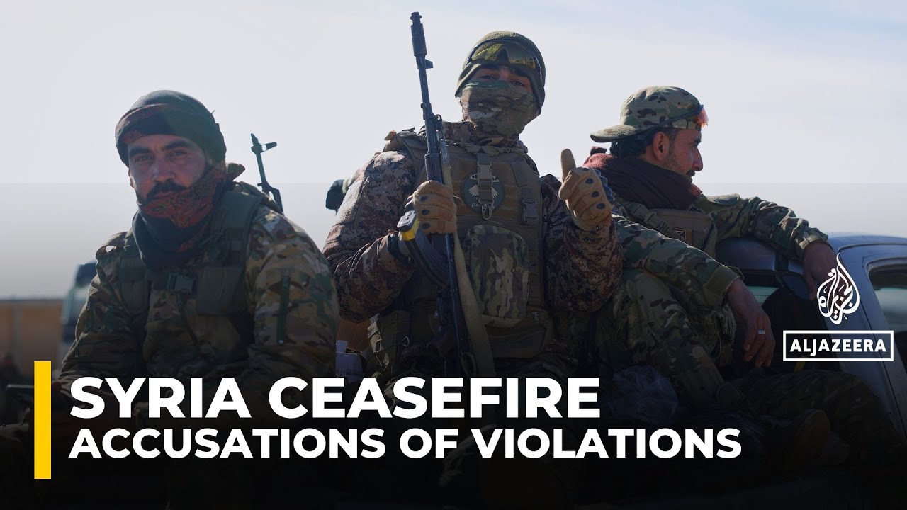 Syria–SDF ceasefire hangs in balance as both sides trade blame for renewed clashes