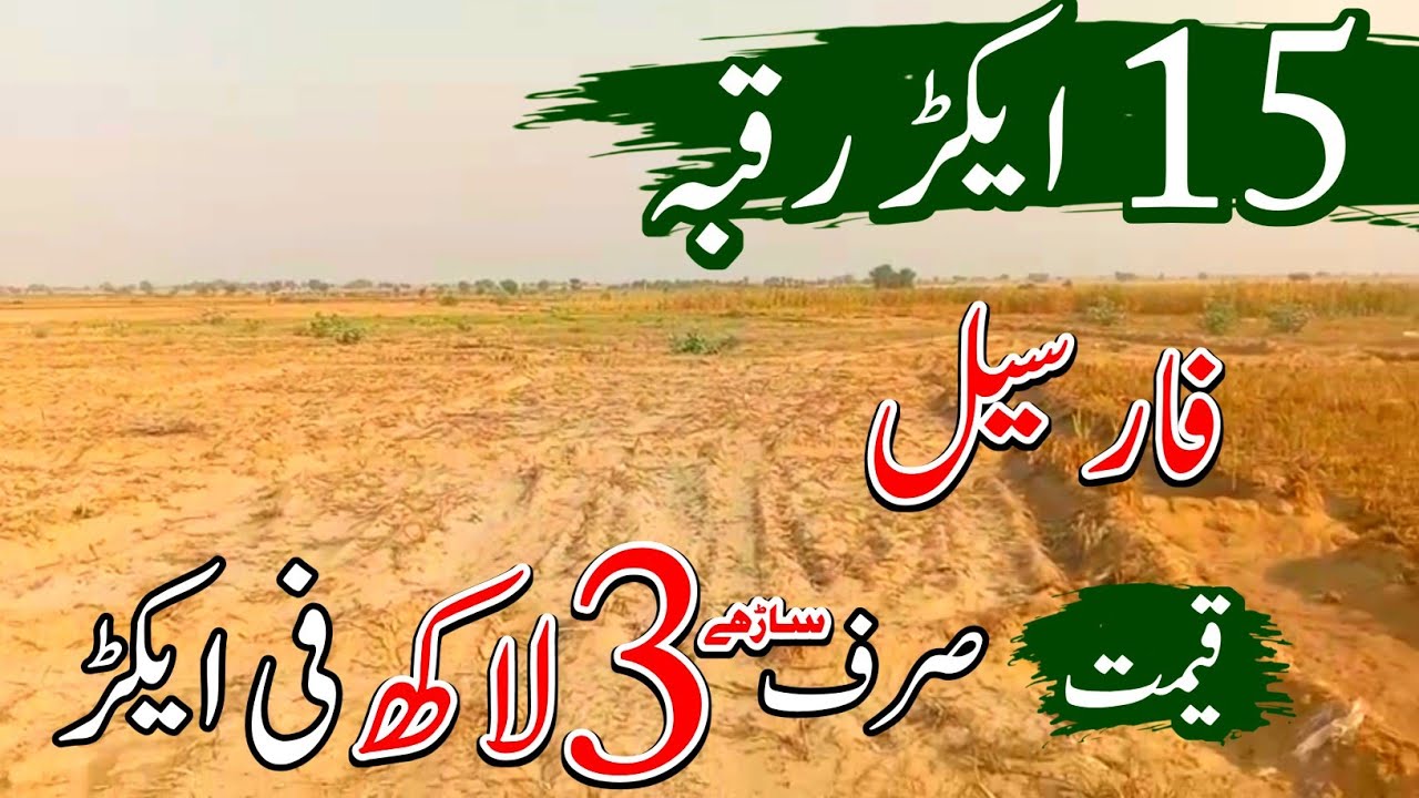 15 Acres Agricultural Land for Sale | Cheap Price Land in Punjab Pakistan | Episode 164