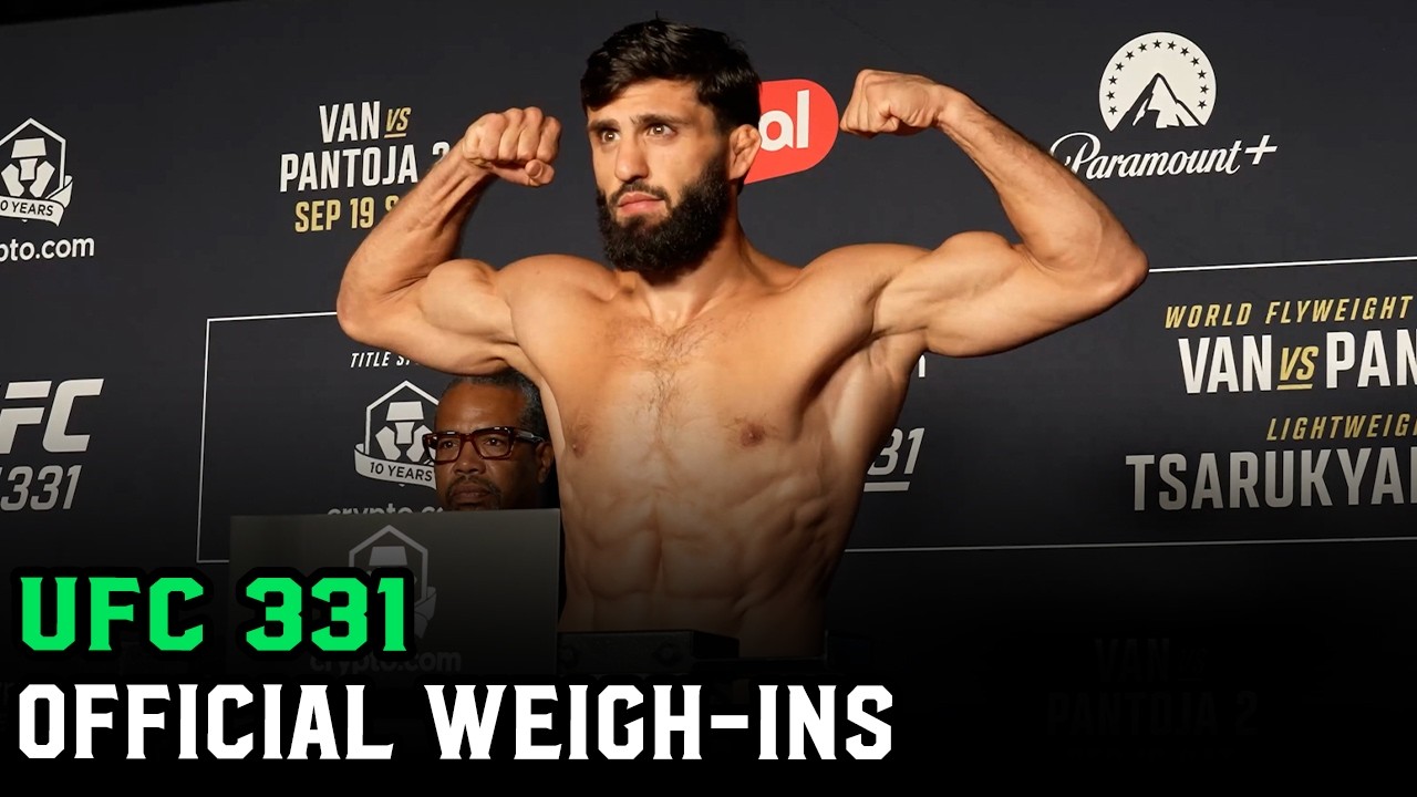 UFC 331: Official Weigh-Ins