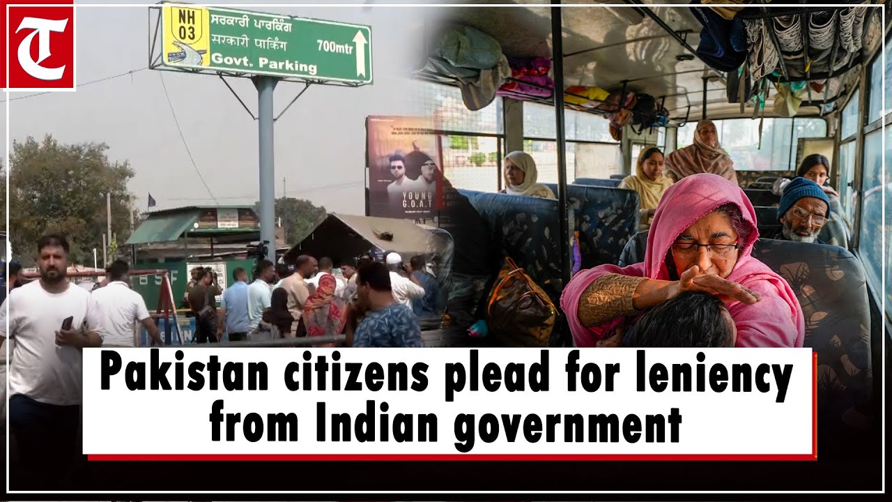 Pakistan citizens continue to leave India via Attari, plead for leniency from Indian government