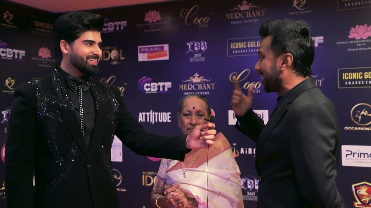 Vijay Ganguly at The Red Carpet Of Iconic Gold Awards 2023 