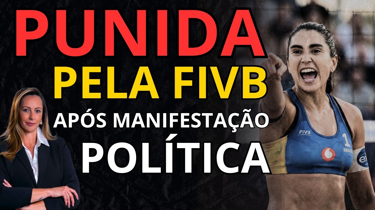Jogadora de VÔLEI é SUSPENSA após comemorar PRISÃO de BOLSONARO