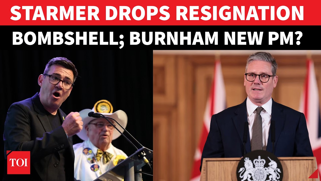 'Will Depart Monday': UK PM Starmer Announces Resignation Amid Mega Labour Revolt? Burnham | Watch