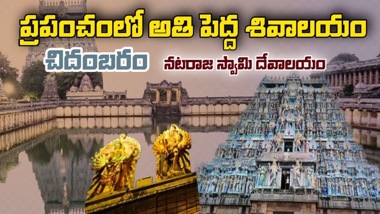 శివుడు ఇక్కడ నాట్యం చేస్తాడు... ప్రపంచమే వేదిక | Chidambaram | Tamil Nadu #travel #chidambaram