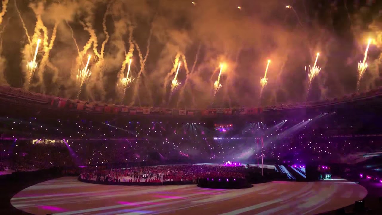 iKon - Rhythm Ta - Closing Ceremony Asian Games 2018