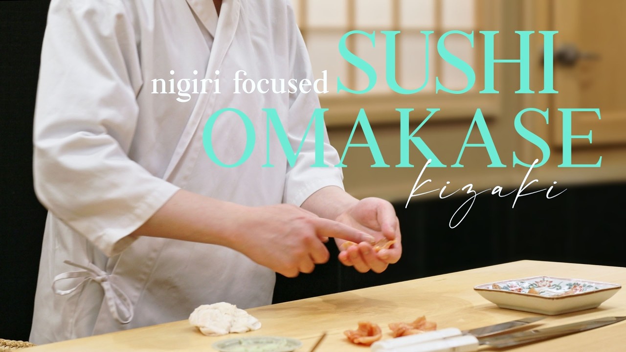 A Modest Tabelog Award Chef Makes Every Nigiri Shine in Akasaka, Tokyo | 4K