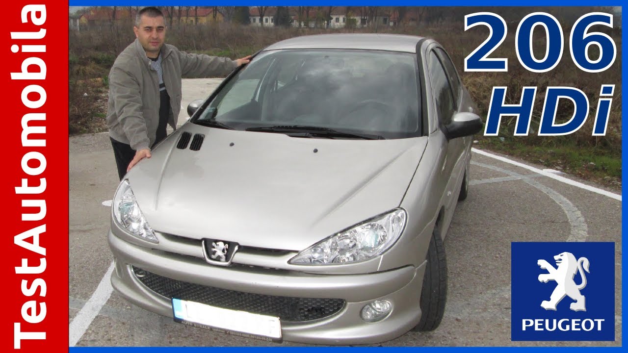 Polovni Peugeot 206 1.4 HDi Test