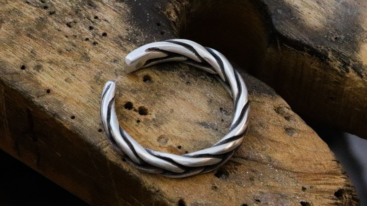 VIKING STYLE SILVER RING