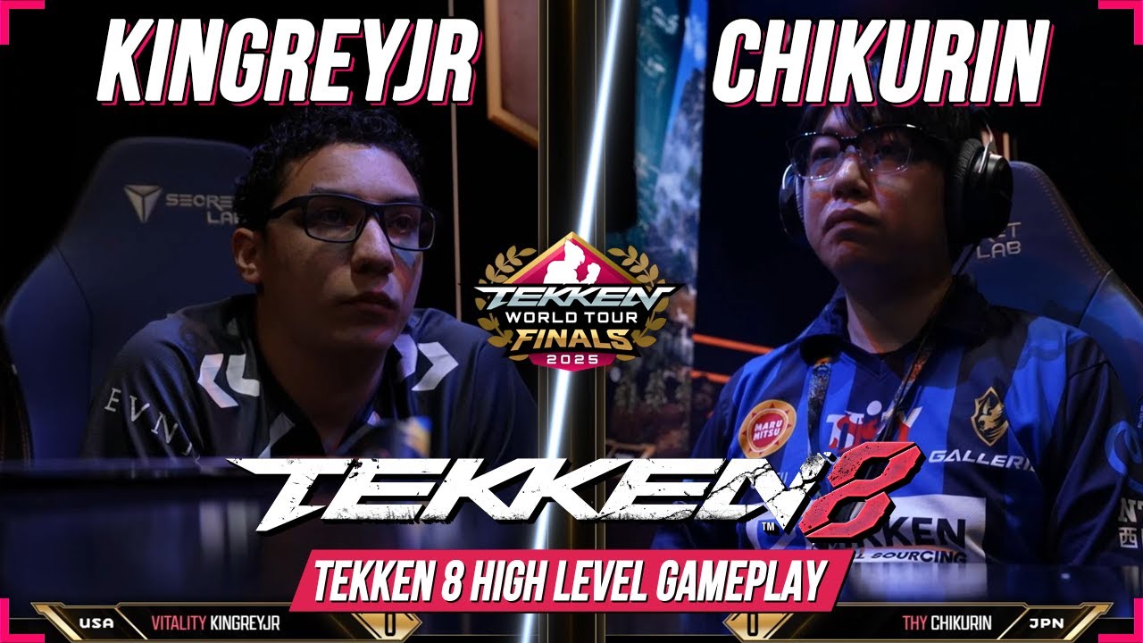 Мировой тур TEKKEN 8 2025 | Чикурин (Клайв) против Кингрея-младшего (Асука), глобальная группа C-...
