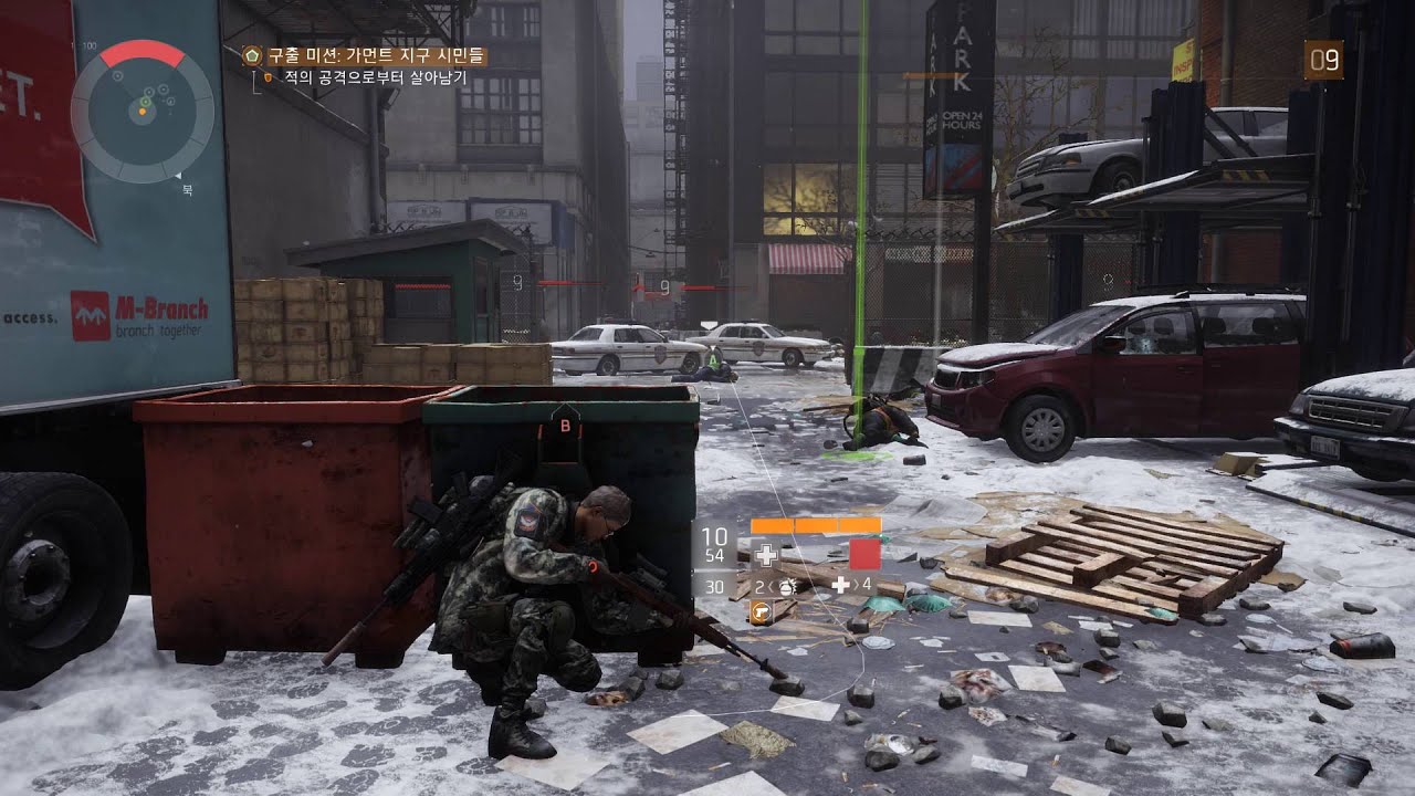 톰 클랜시의 더 디비전 pc판_26화_가먼트 지구 시민들_구출 미션_Tom Clancy's The Division
