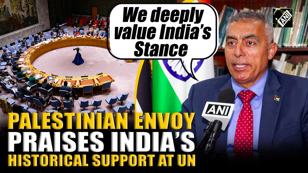 Palestinian envoy highlights longstanding historical ties between India and Palestine