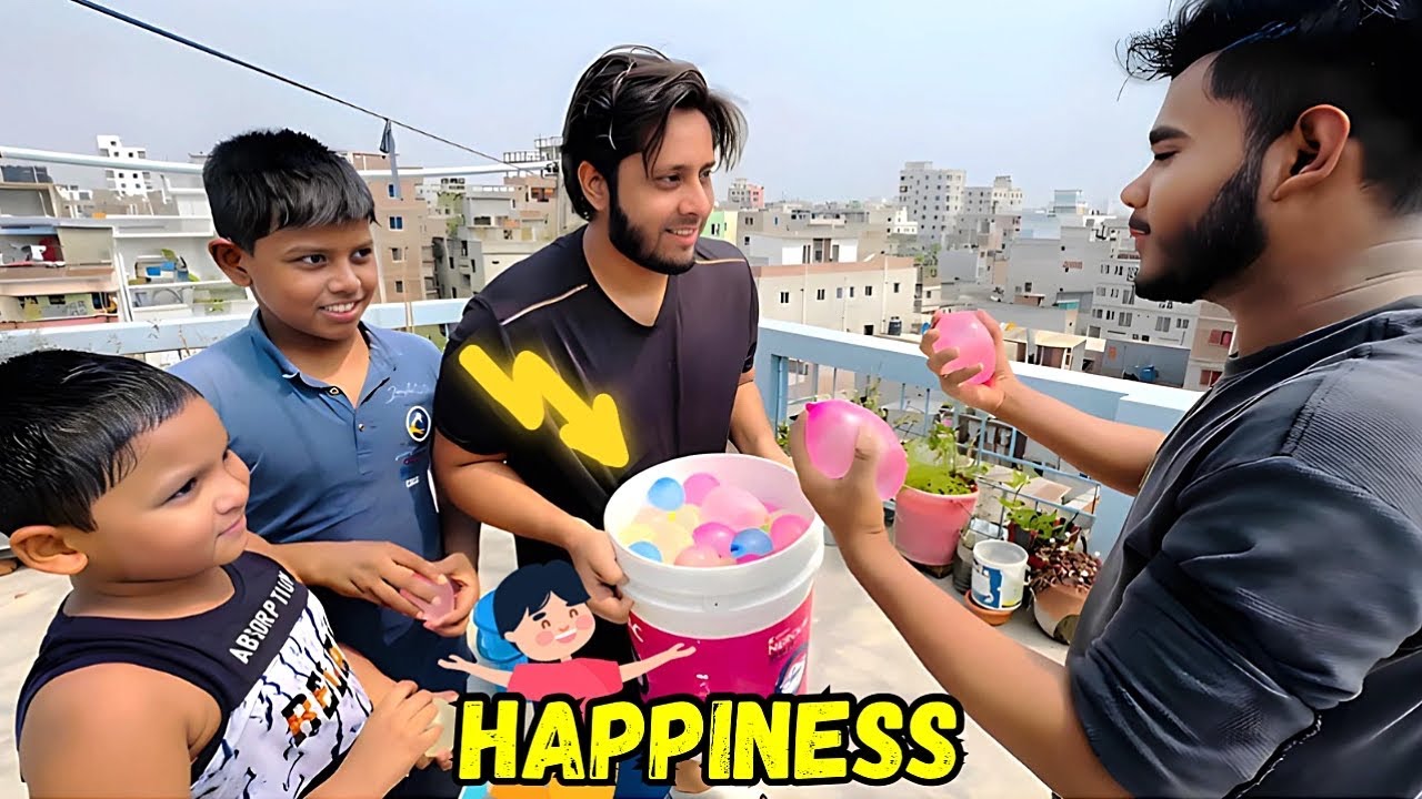 গরম এর মাঝে খুঁজে পেলাম সুখ | Water Balloon Fight | Irfan Reza