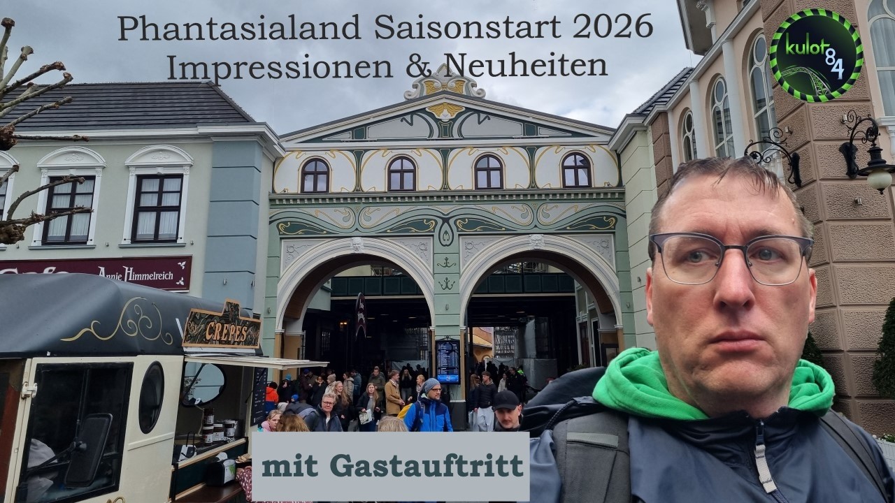 Phantasialand | Verregneter 🌧️ Saisonstart 2026: Neuheiten & Kompletter Rundgang