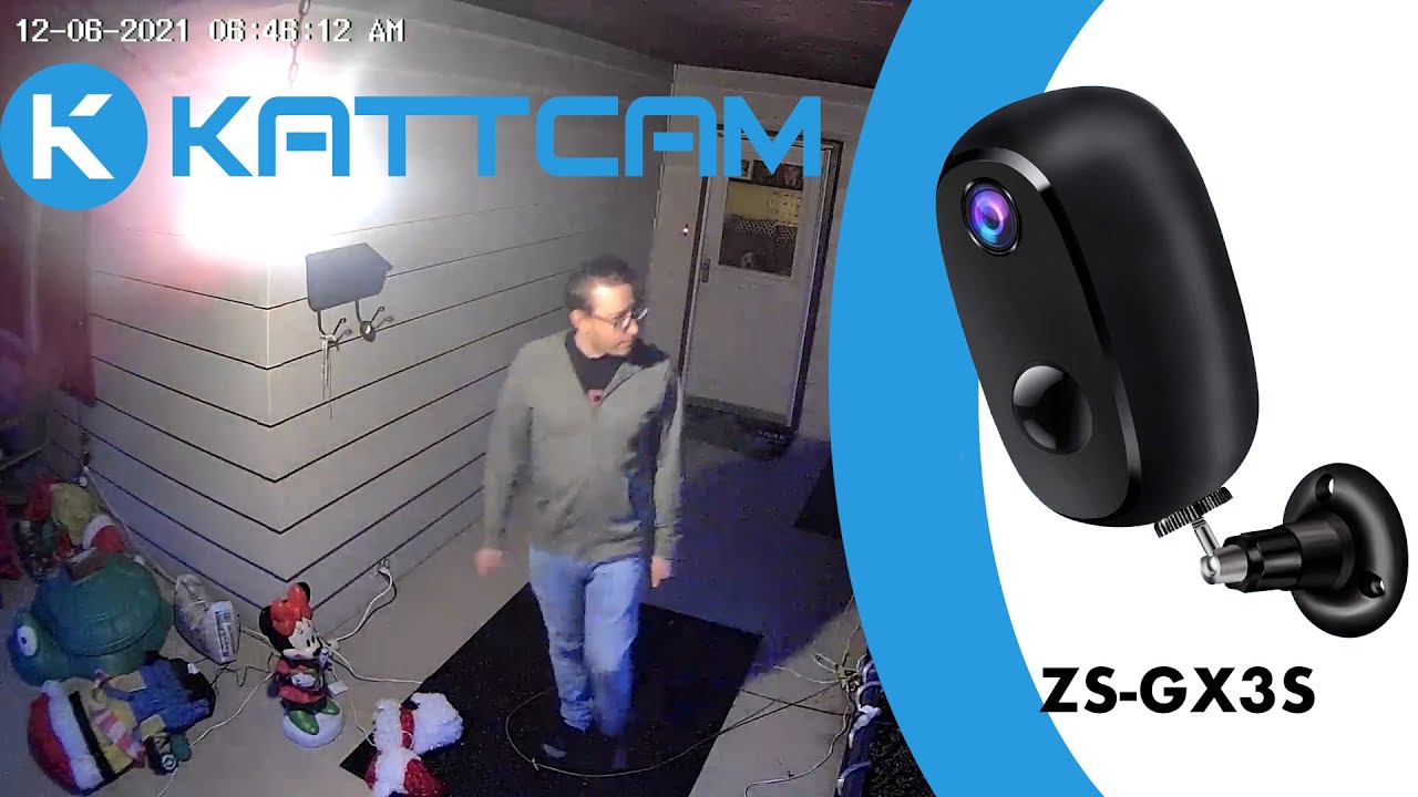 KATTCAM ZS-GX3S WIRELESS SECURITY CAMERA | JGM Reviews
