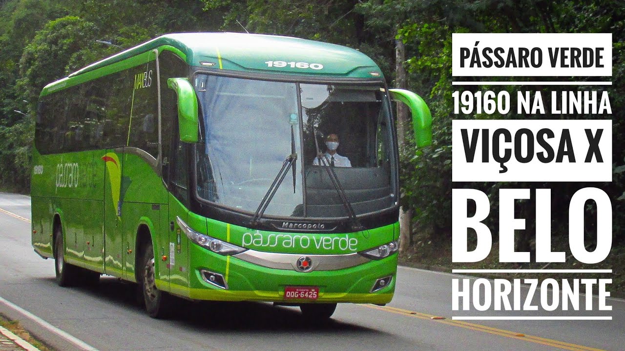 PASSARO VERDE 19160 - Vi&ccedil;osa x Belo Horizonte | Rodovi&aacute;ria de Vi&ccedil;osa MG