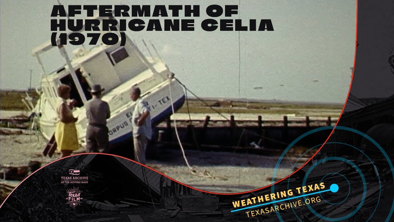 Aftermath of Hurricane Celia (1970)