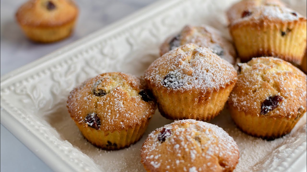 Cranberry Orange Muffins 🍊 Easy Breakfast Recipe